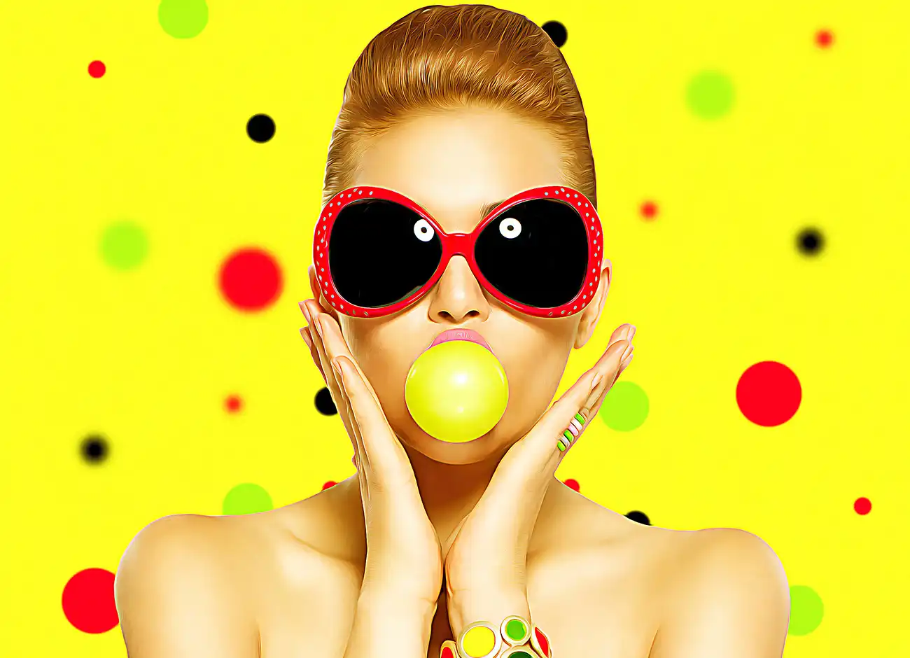 Glamour Oil Effect Photoshop Action 14 076126