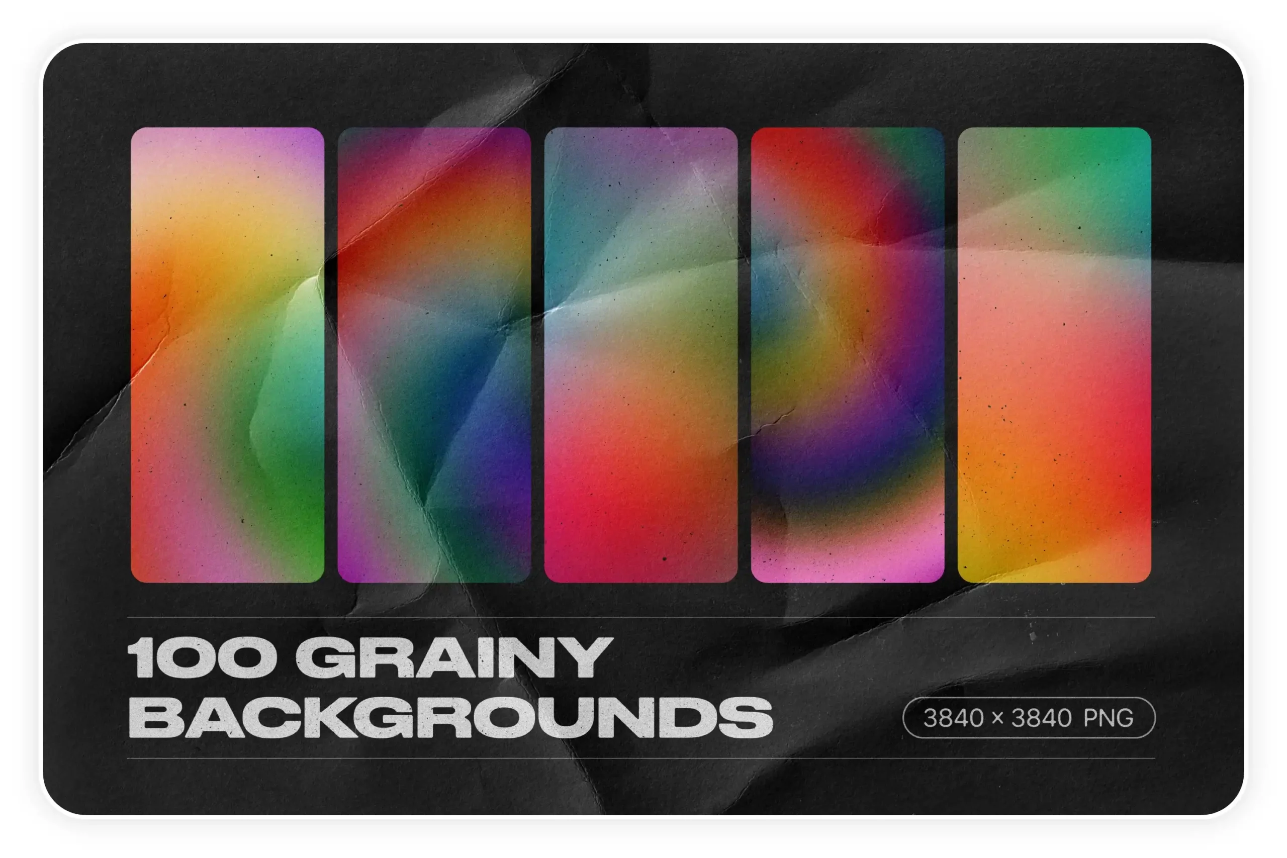 GRAINY BACKGROUNDS - 100 RETRO GRADIENTS PACK 15 074029