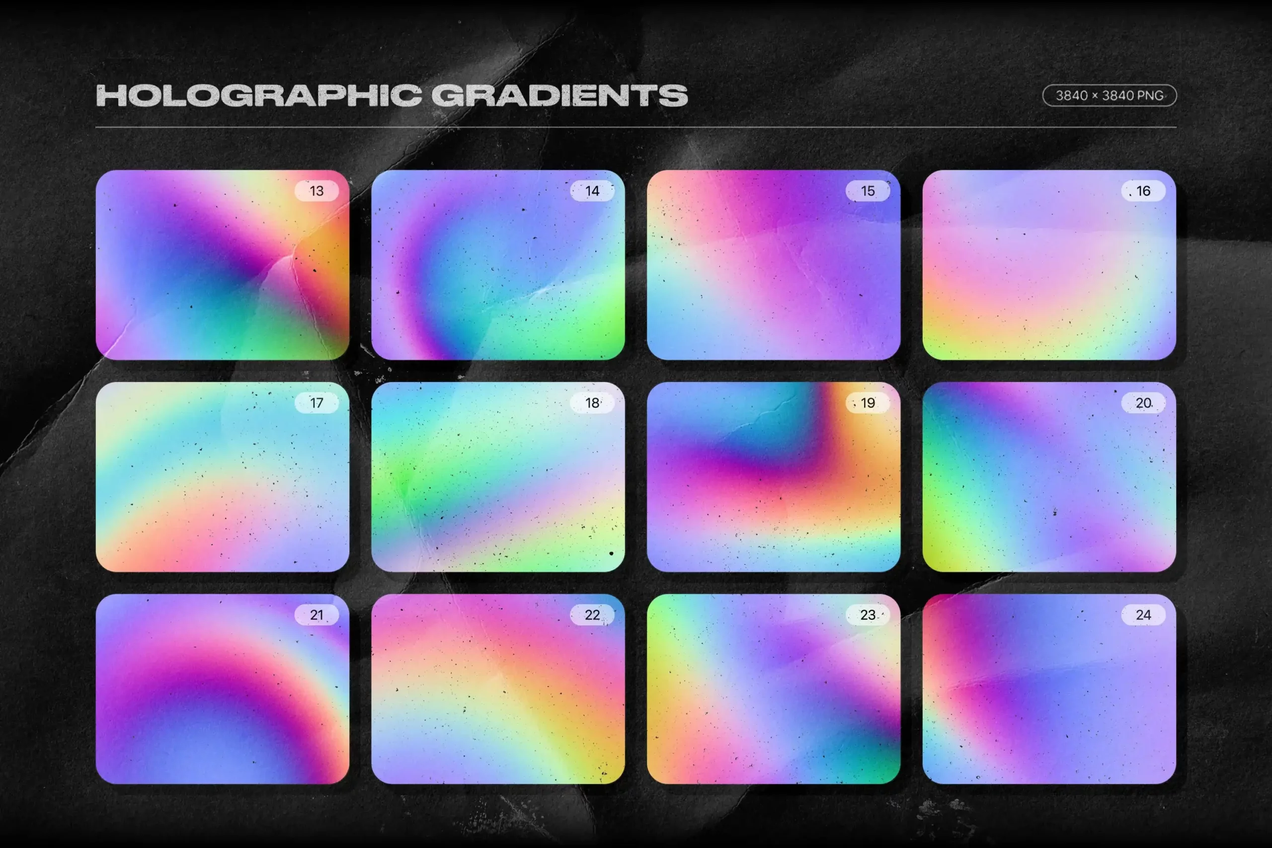 GRAINY BACKGROUNDS - 100 RETRO GRADIENTS PACK 14 074029