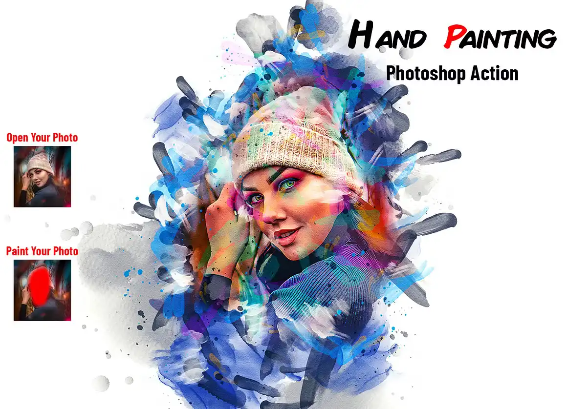 Hand Painting Photoshop Action 1