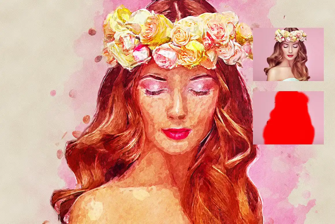 Hand Painting Photoshop Action 5 075965