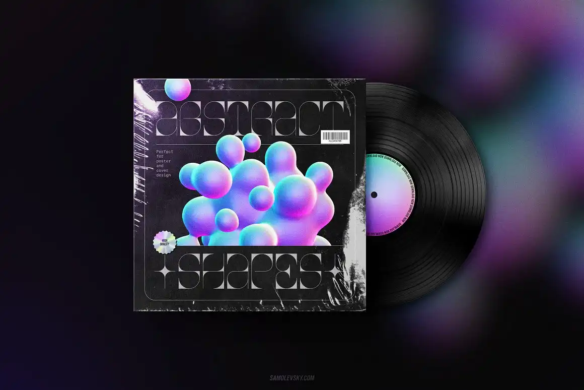 Holographic 3D shapes collection 11 074029