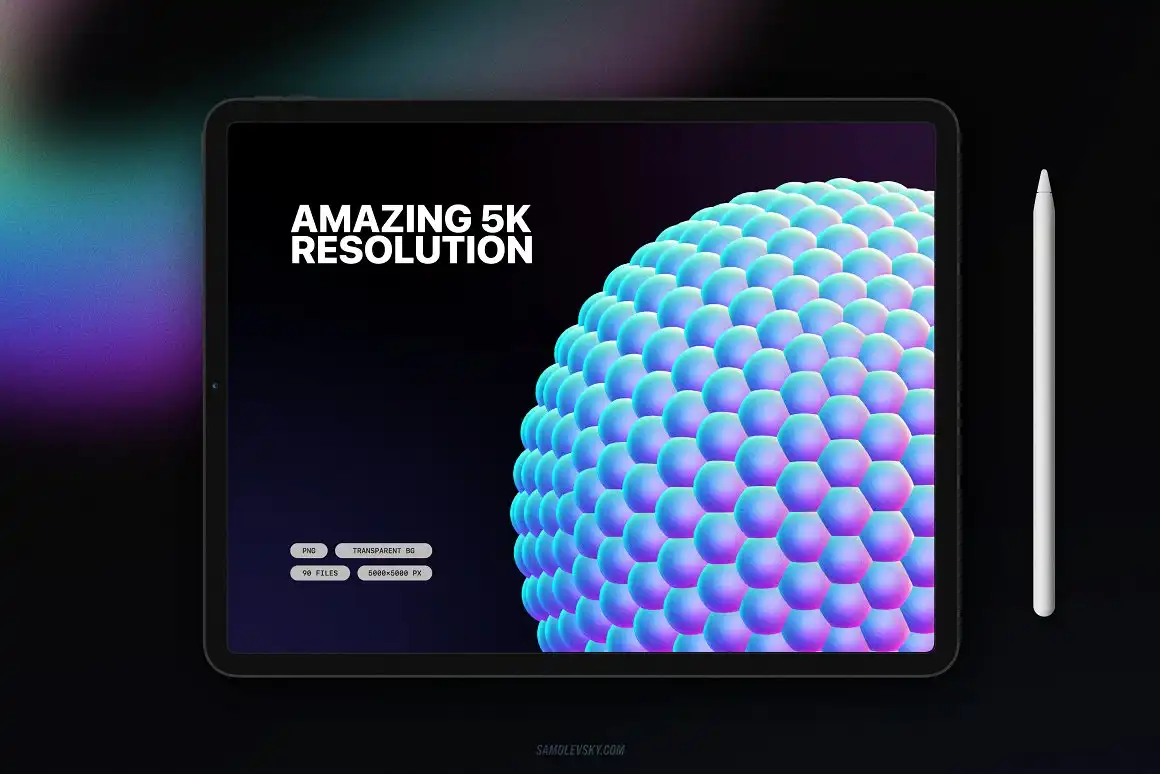 Holographic 3D shapes collection 3 074029
