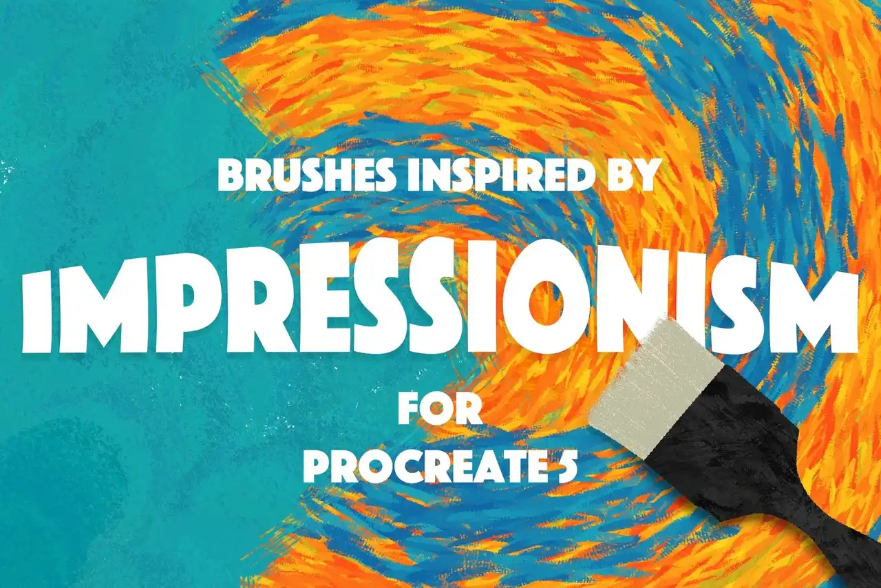 Impressionism Brushes for Procreate 5