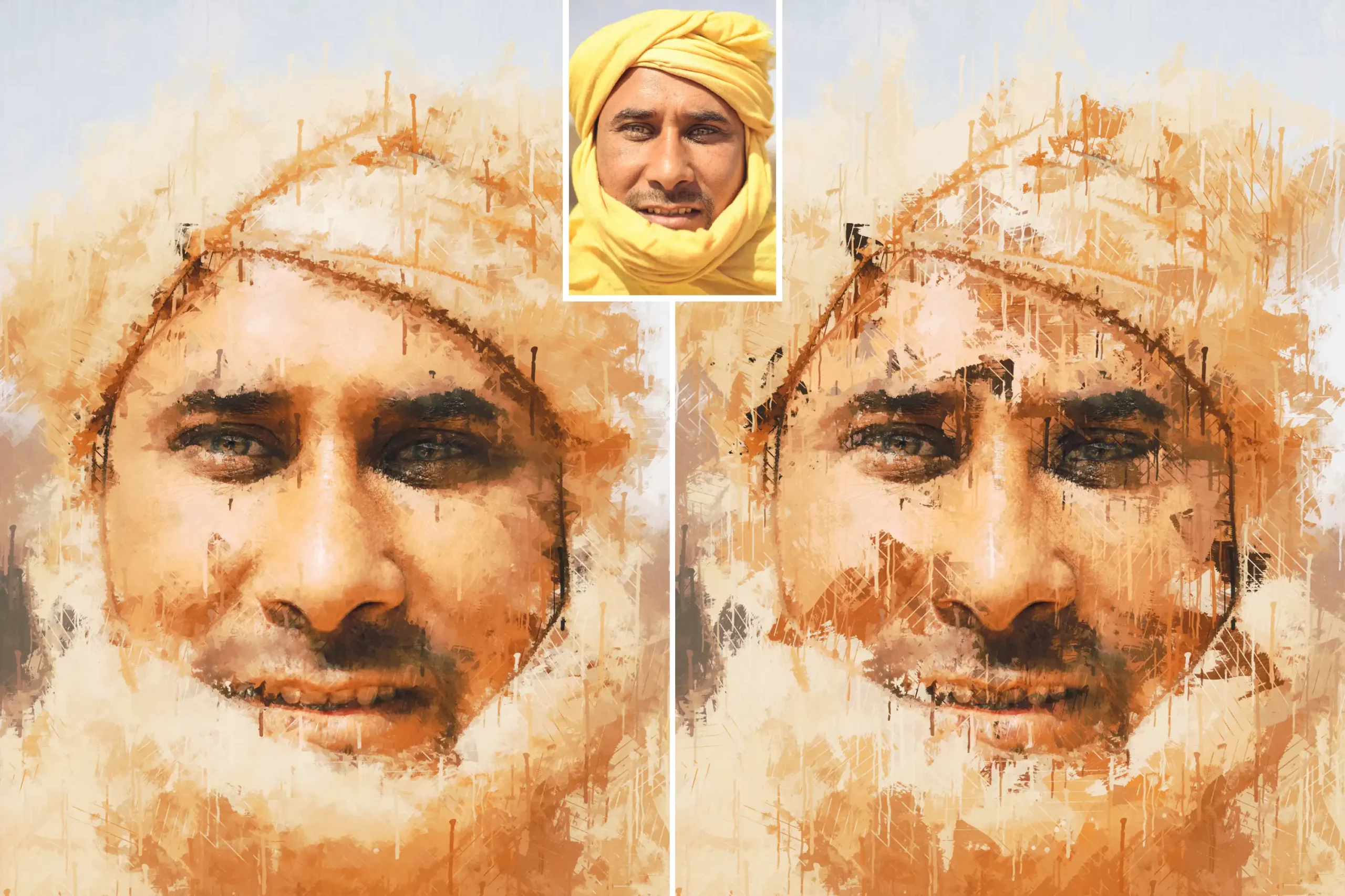 Impressionist Watercolor Photoshop Action 9 074029