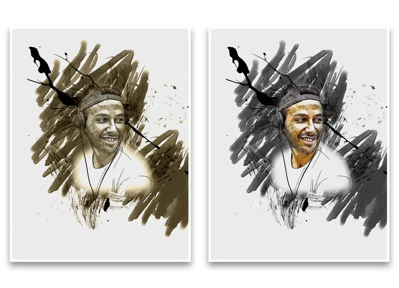 Ink Poster Art Photoshop Action 6 076131