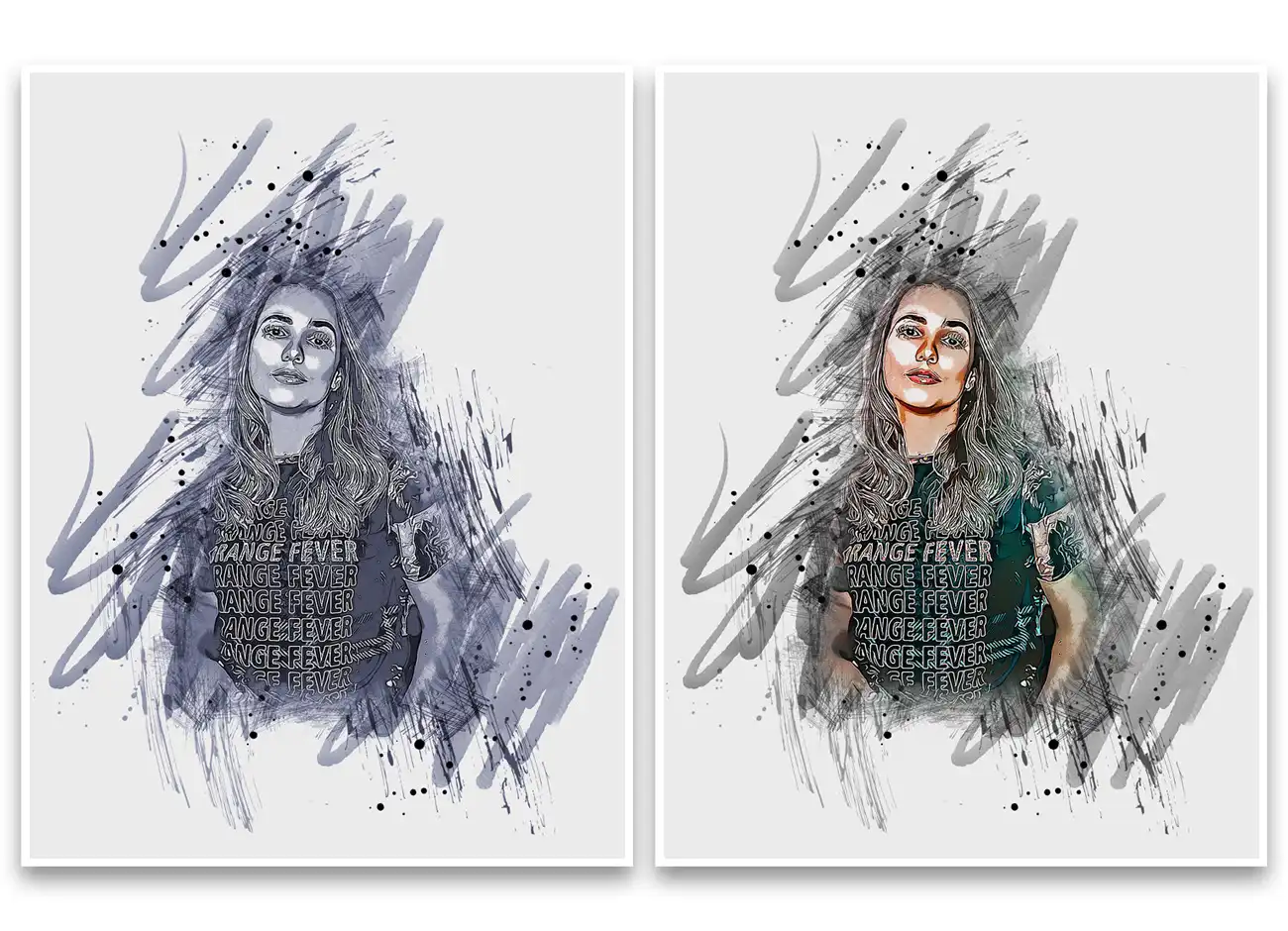 Ink Poster Art Photoshop Action 4 076227