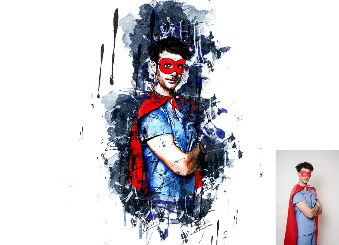 Ink Stain Photoshop Action 13 075965