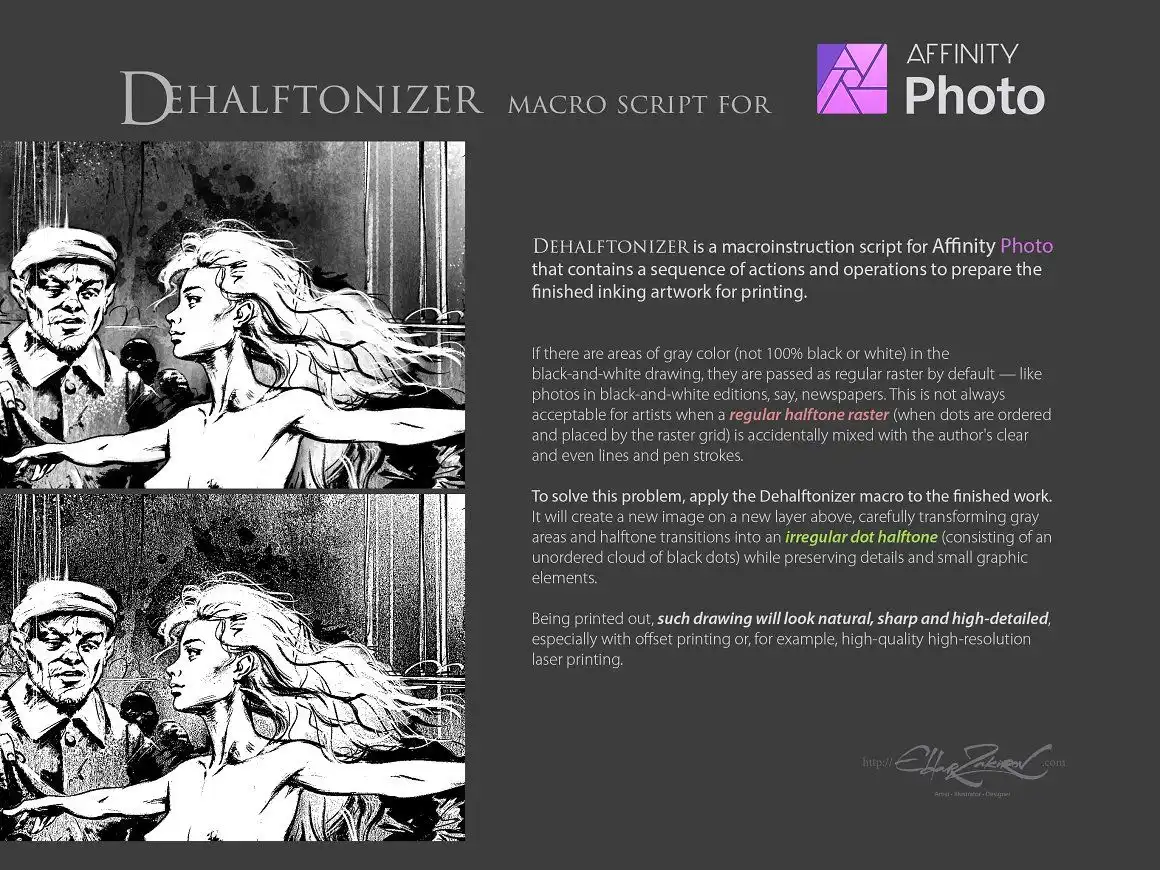 INK. Affinity Photo inking brush set 6 072507