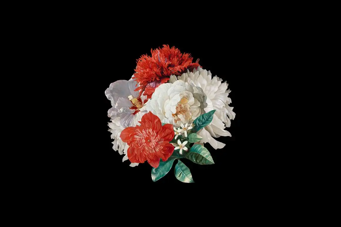 Kurohana Painted Florals Collection 8 074029