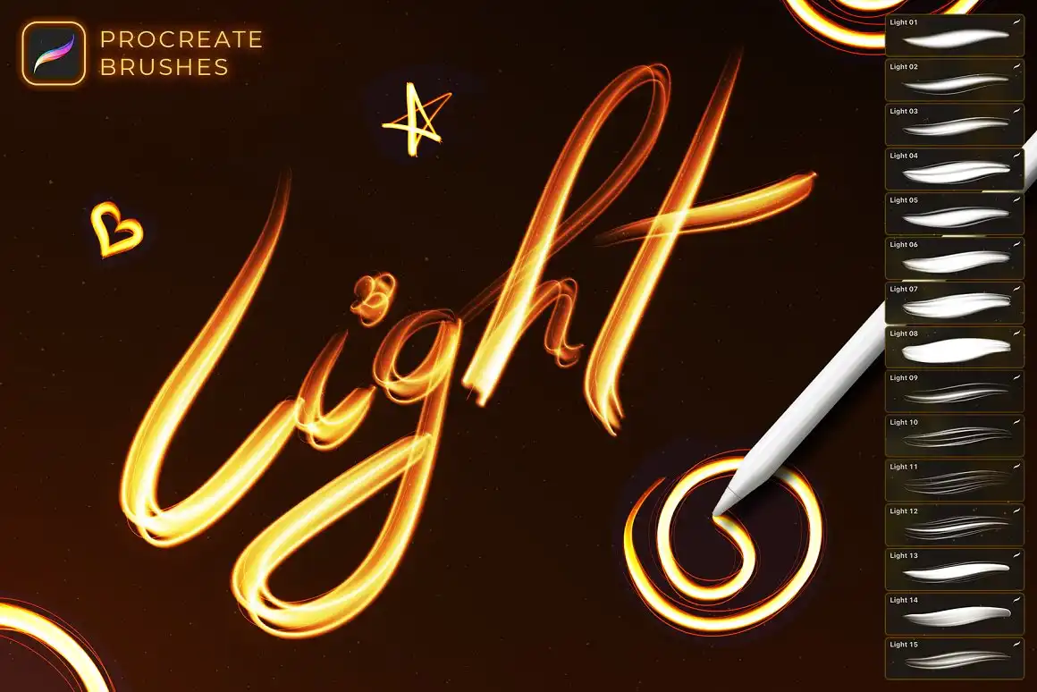 Light Painting Procreate Brushe 4 073425