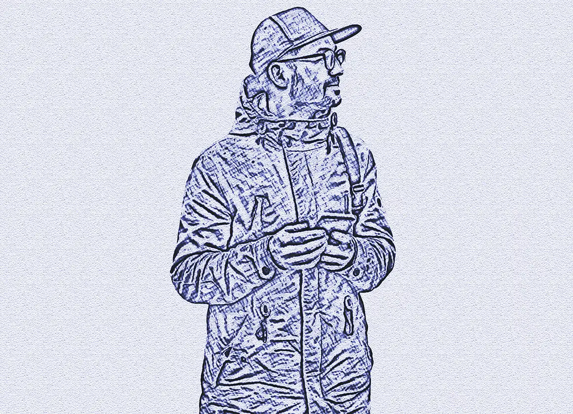 Line Sketch Art Photoshop Action 4 076577