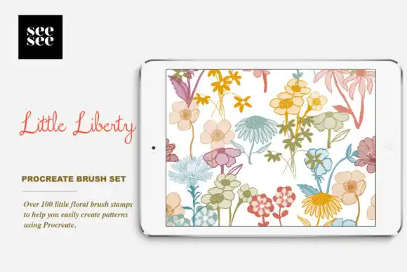 Little Liberty Procreate Brush Set 7 072507
