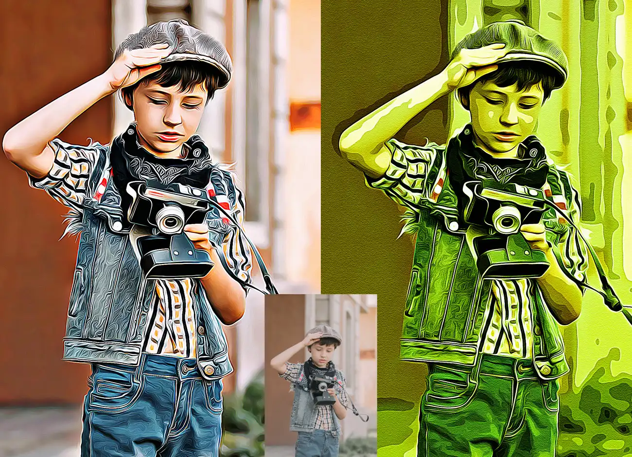 Luxury Oil Painting Photoshop Action 4 076583