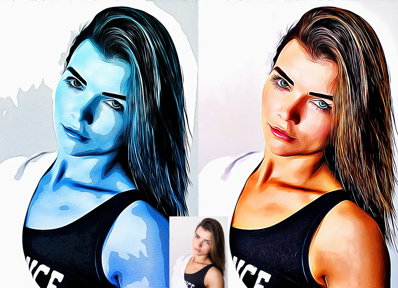Luxury Oil Painting Photoshop Action 10 076518