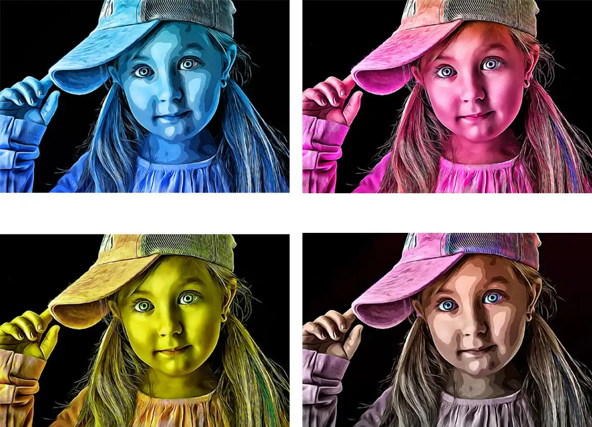 Luxury Oil Painting Photoshop Action 14 075965