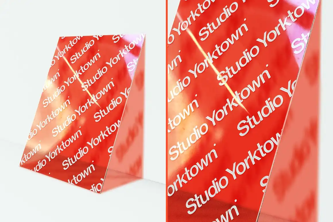Mado Plexiglass Mockup Template