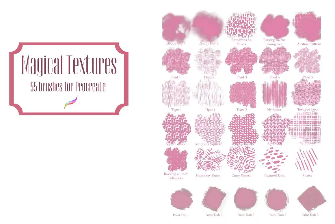 Magical Textures, procreate brushes 7 072507