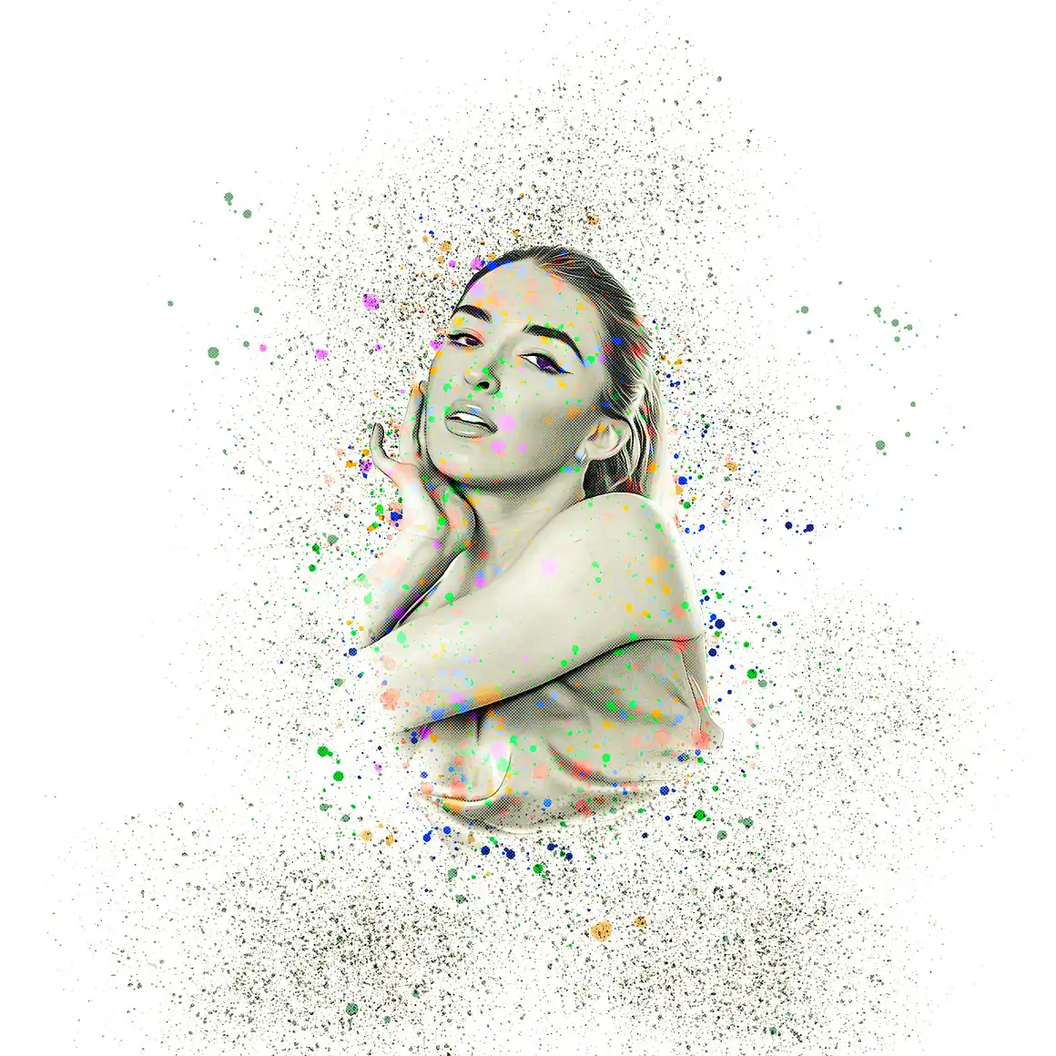 Mixed Media Art Photoshop Action 11 076502