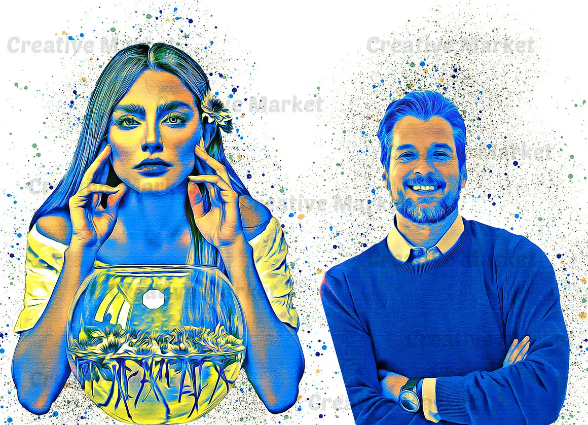 Mixed Media Art Photoshop Action 5 076586