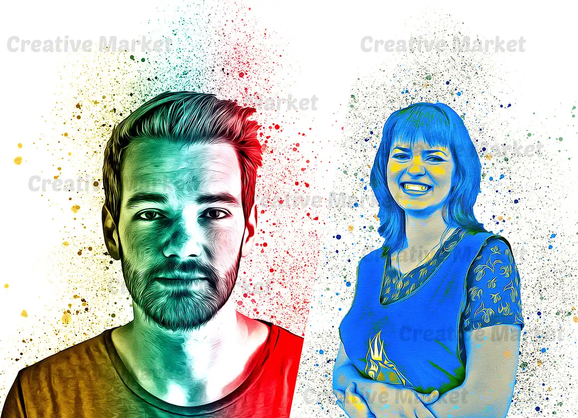 Mixed Media Art Photoshop Action 7 076553