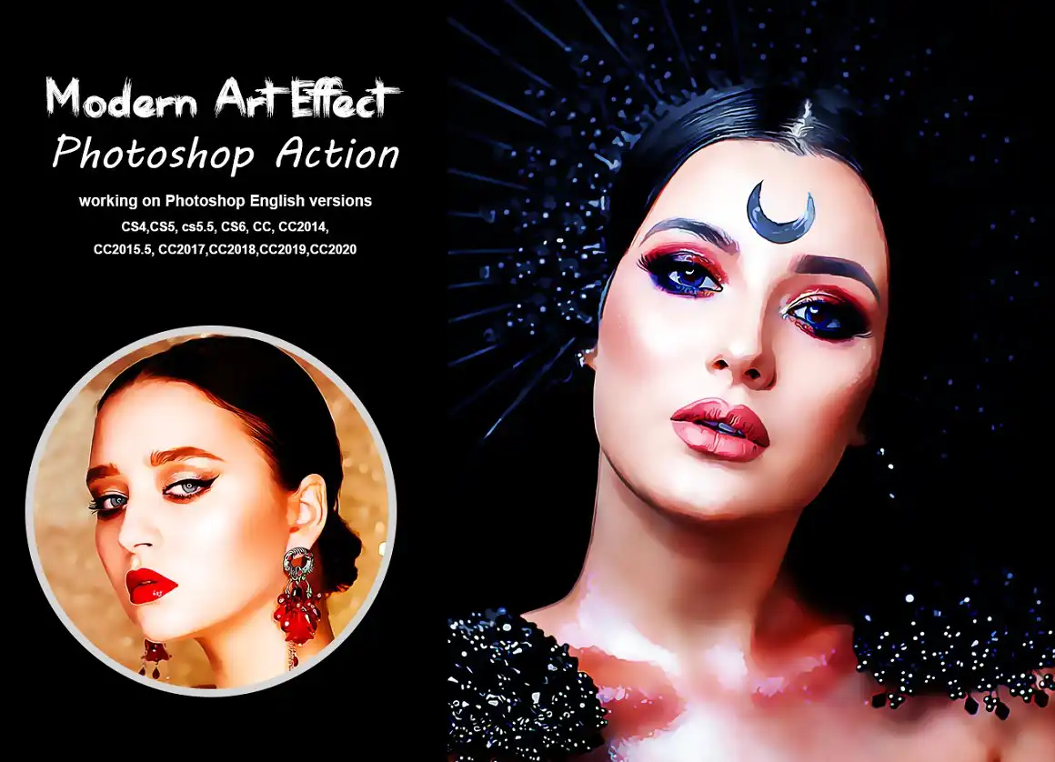 Modern Art Effect Photoshop Action