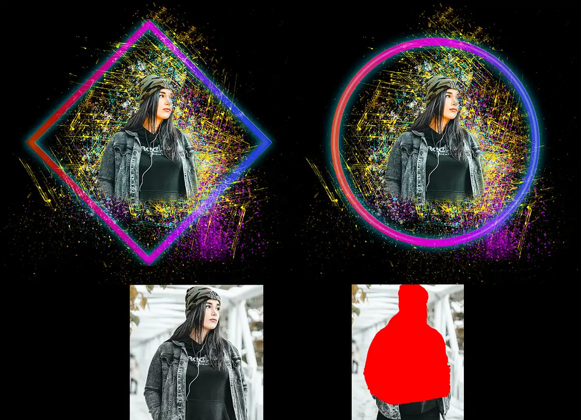 Modern Painting Photoshop Action 6 077602
