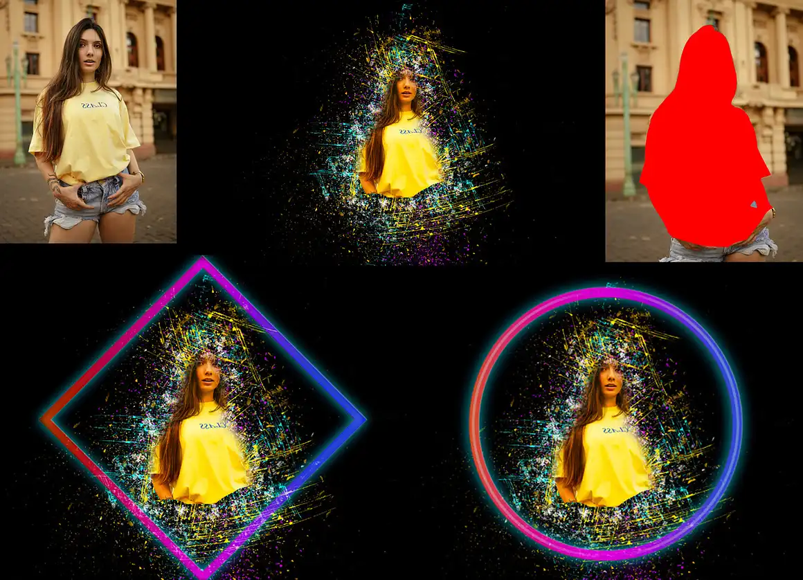 Modern Painting Photoshop Action 9 077511