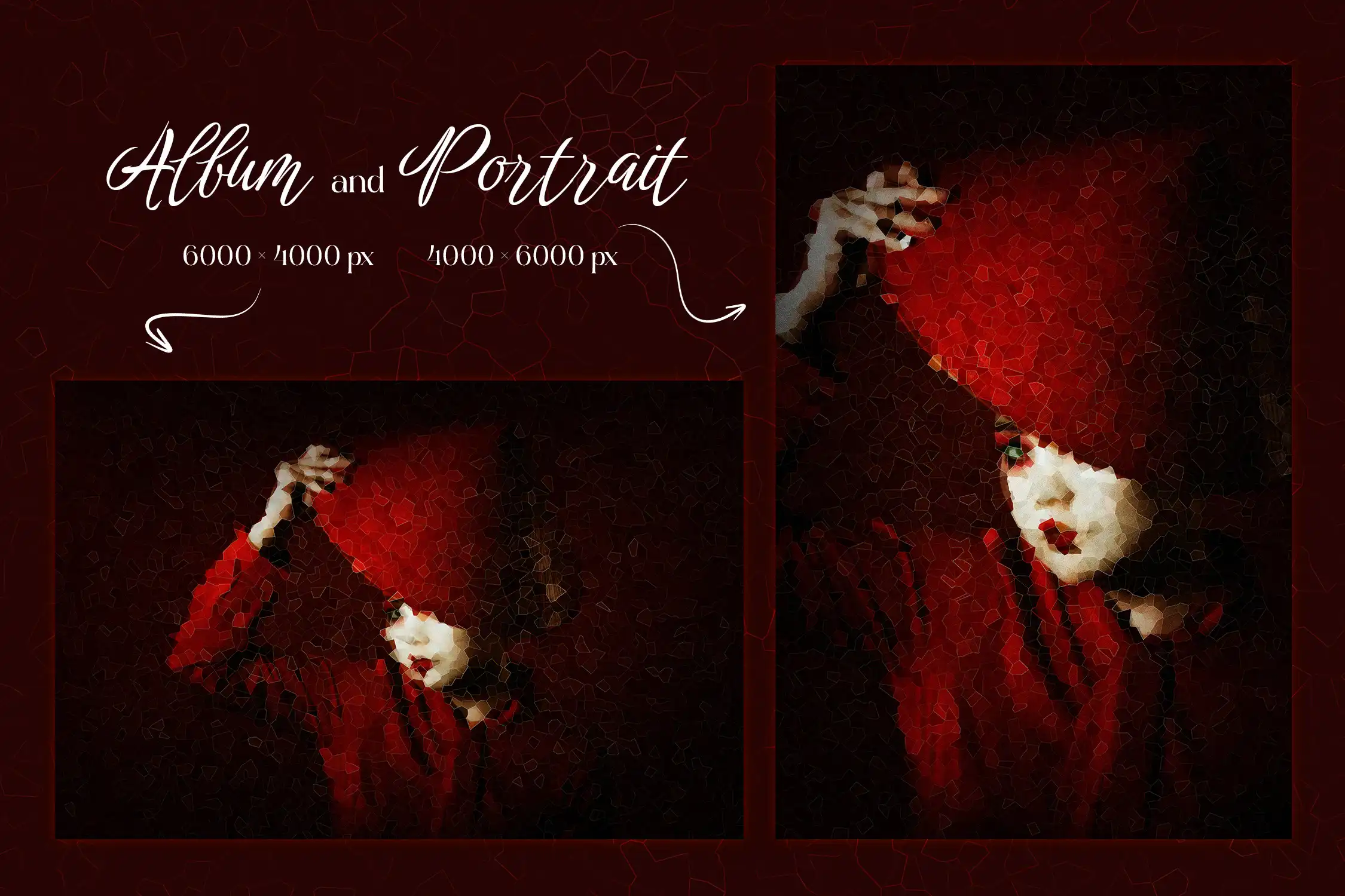Mosaic Photo Template