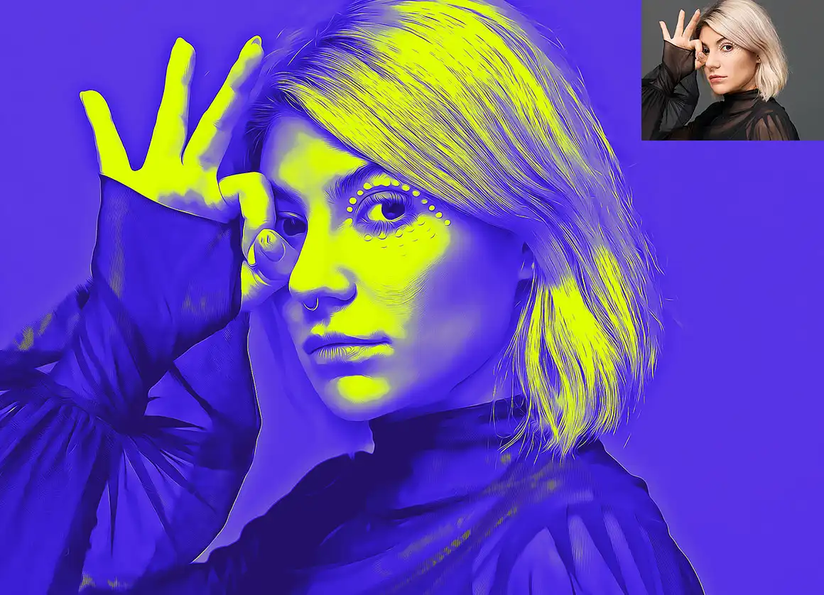 Oil Acid Color Photoshop Action 9 077367