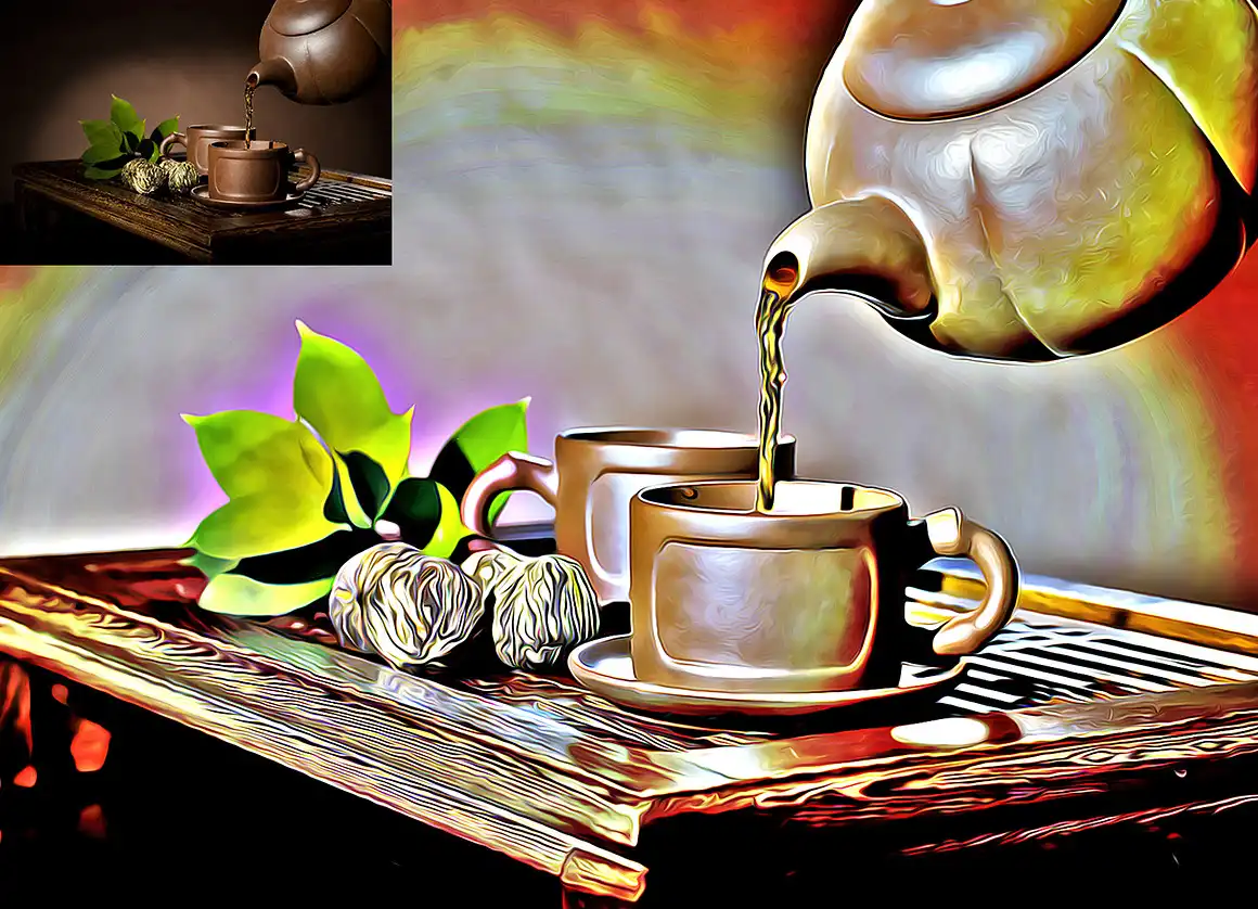 Oil Canvas Art Photoshop Action 5 077458