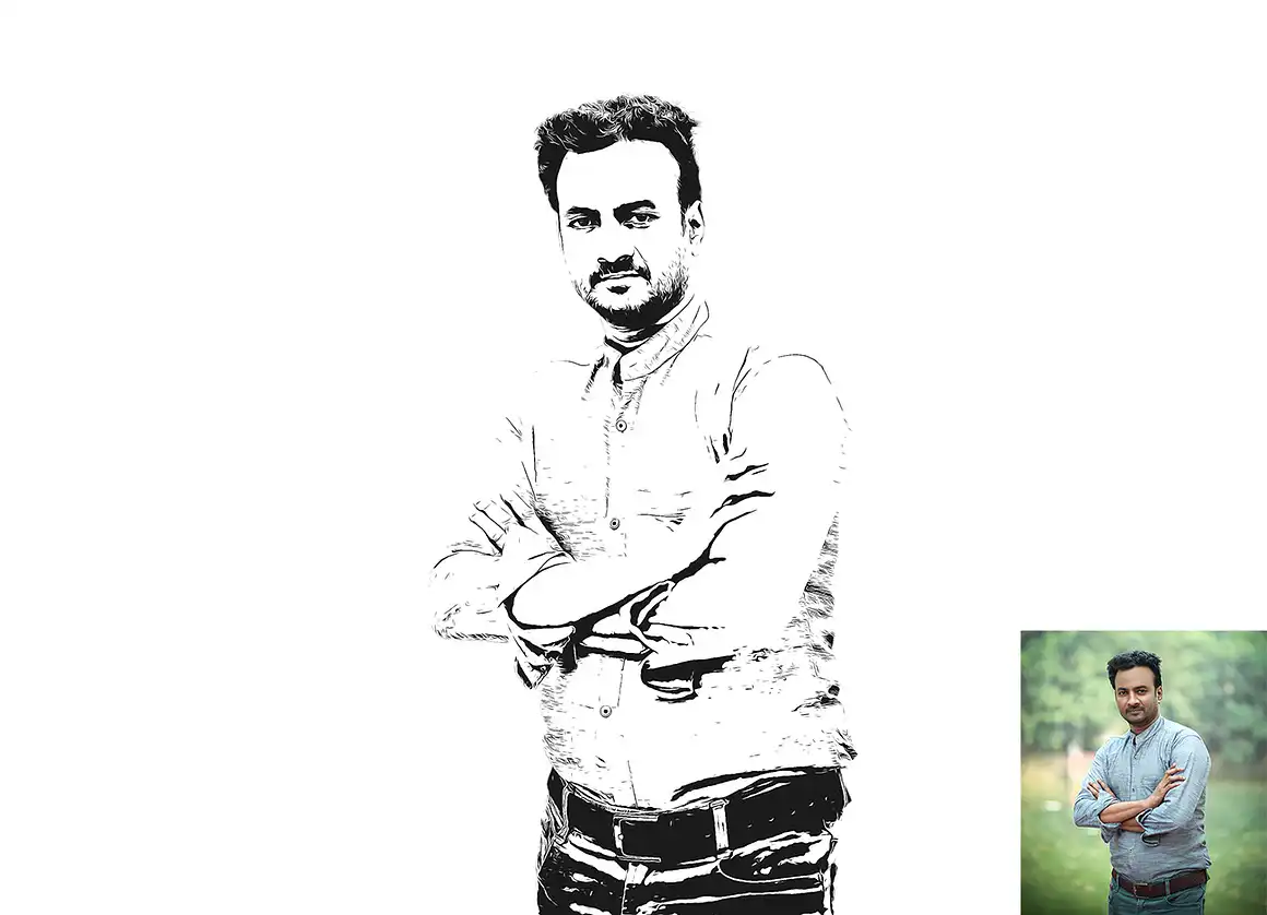 Oil Vectorize Photoshop Action 5 076824