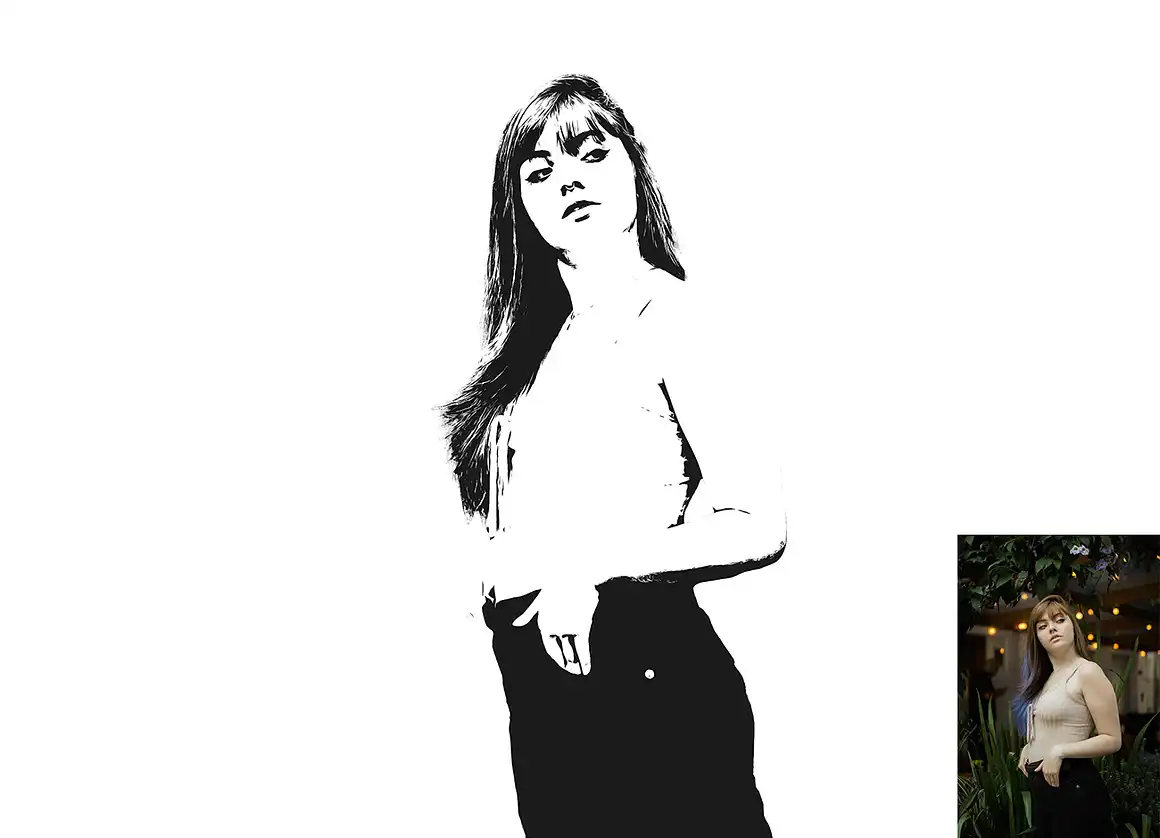 Oil Vectorize Photoshop Action 7 076785