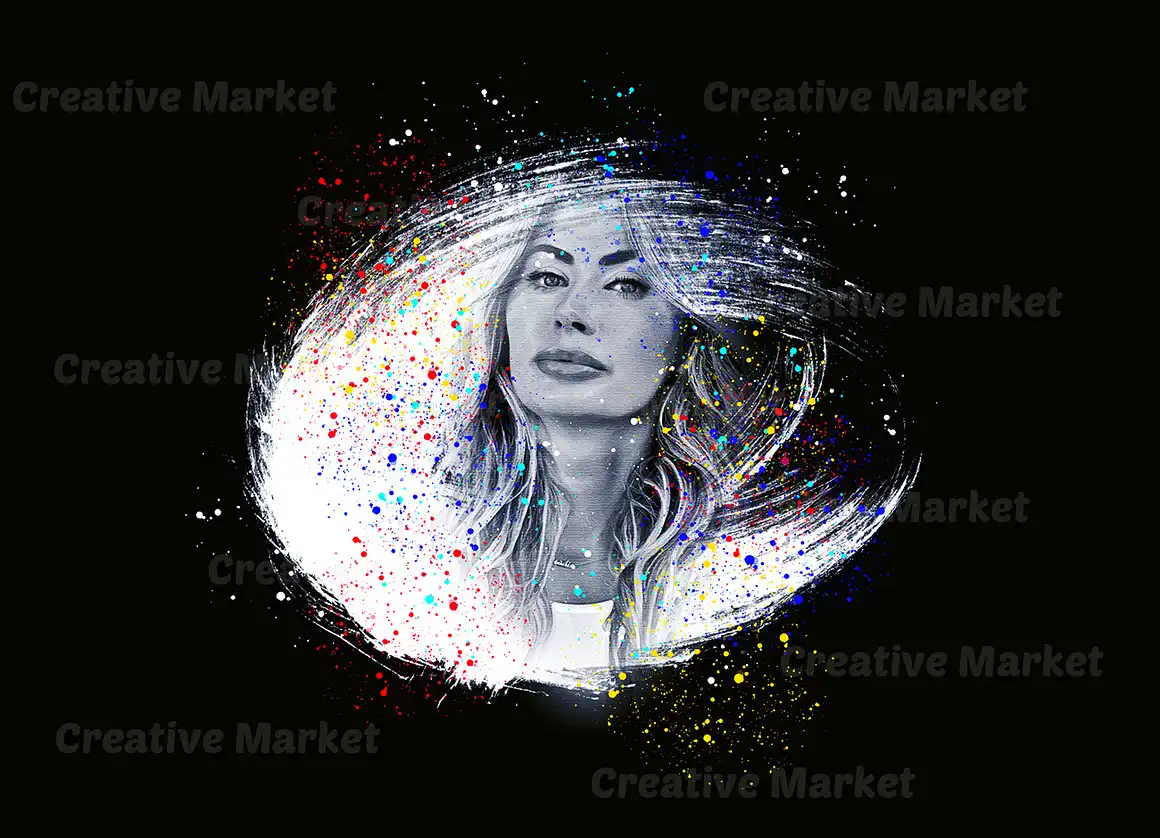Paint Dispersion Photoshop Action 11 077449