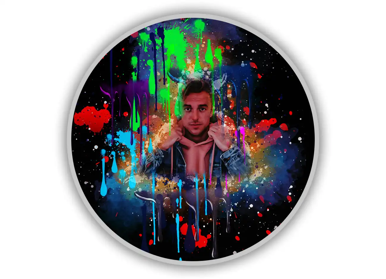 Paint Dripping Effect PS Action 13 077055