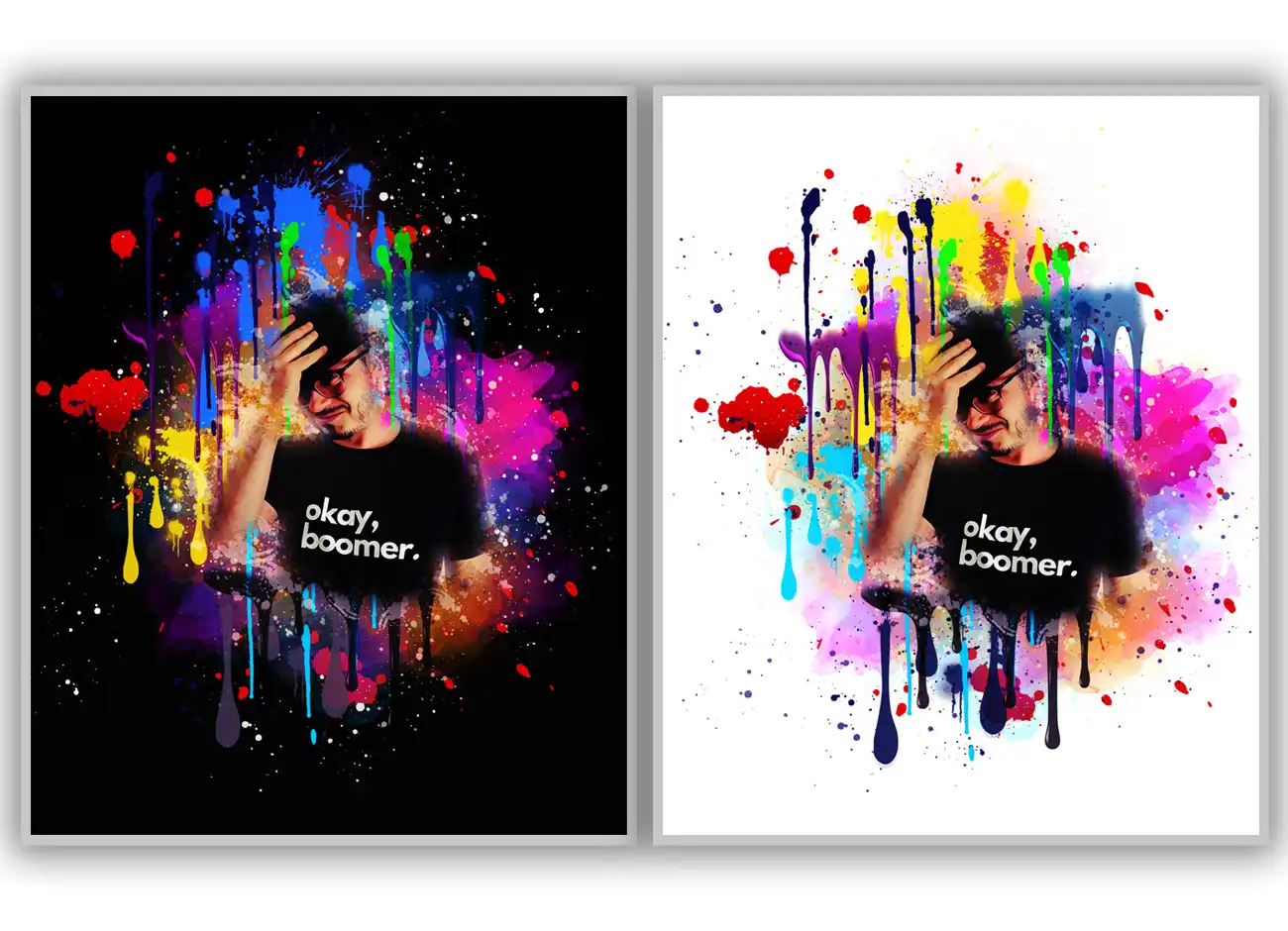 Paint Dripping Effect PS Action 6 077199
