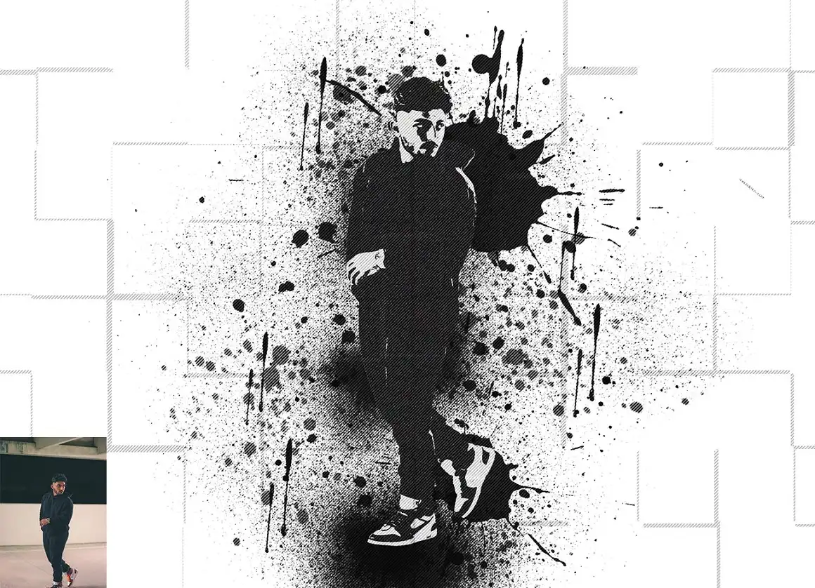 Paint Spray Photoshop Action 7 077645