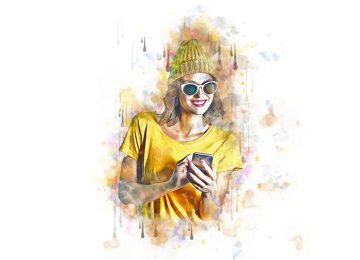 Painting Watercolor Photoshop Action 8 076903