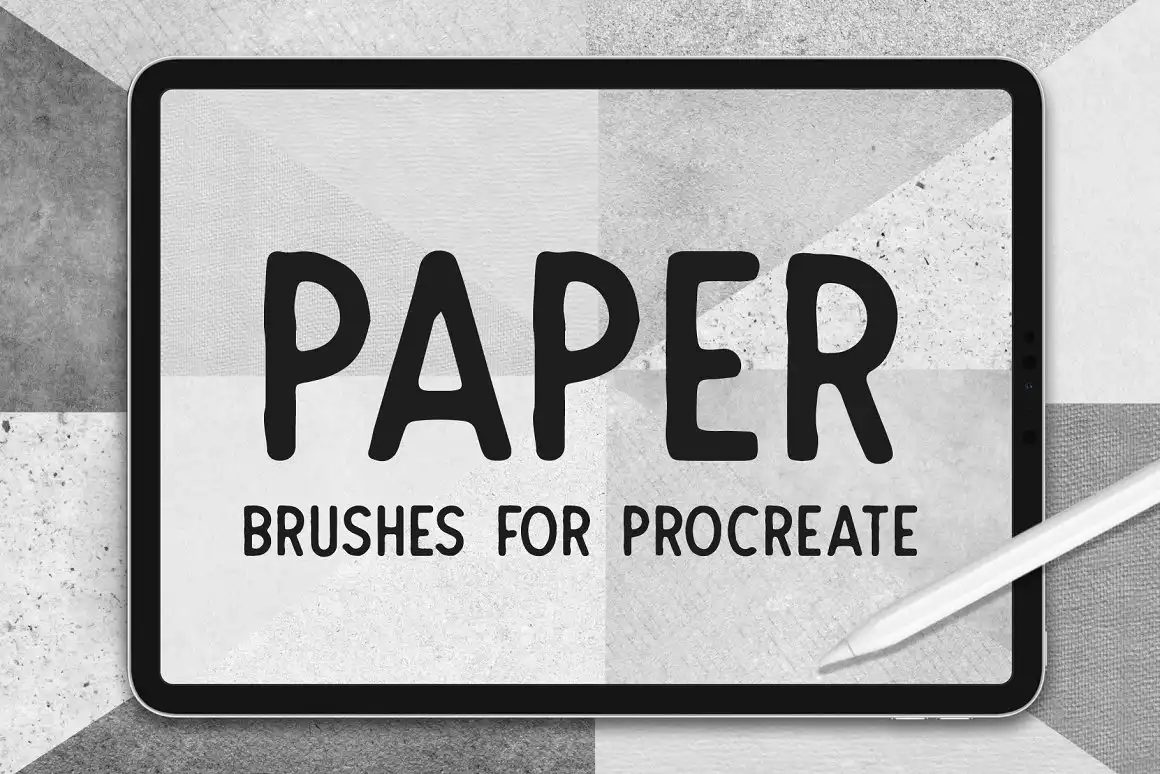 Paper Texture Brushes for Procreate