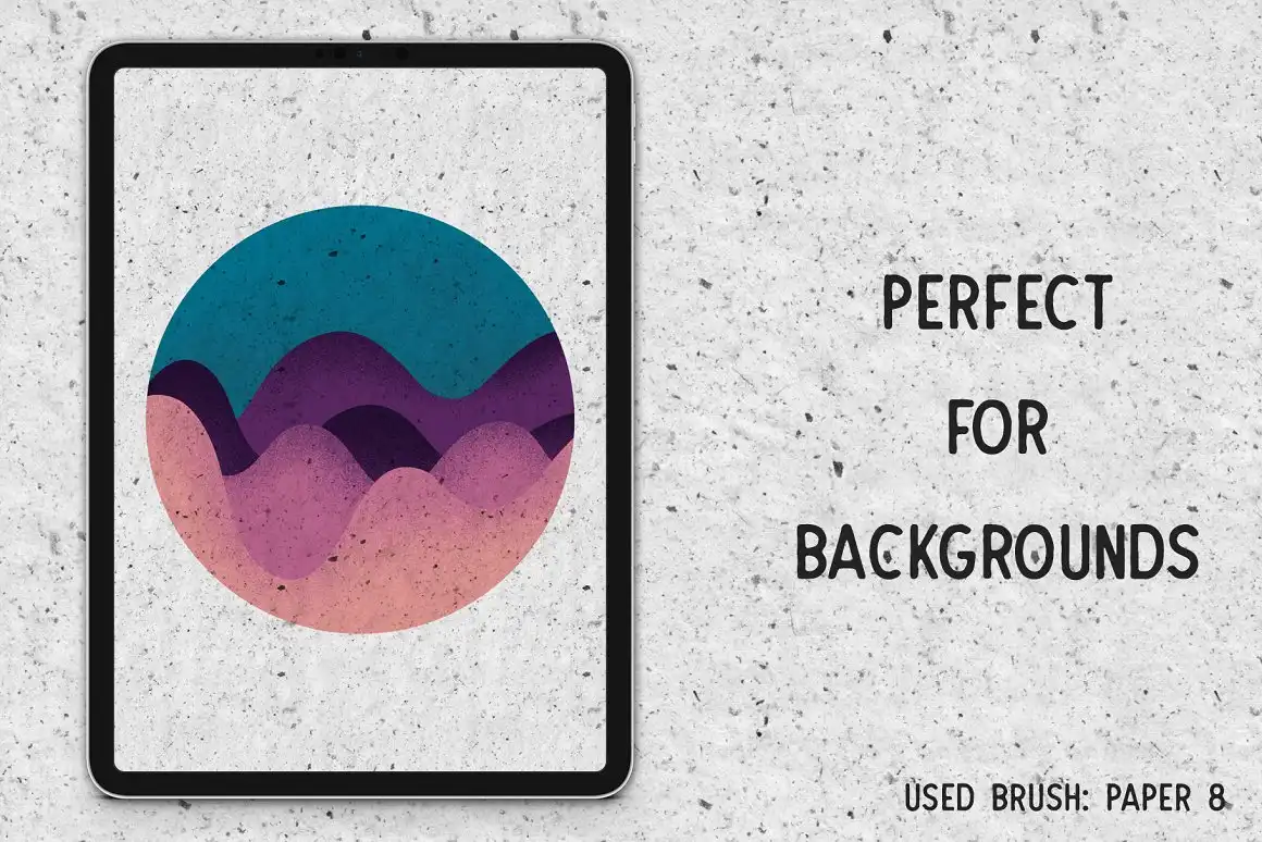 Paper Texture Brushes for Procreate Free Download