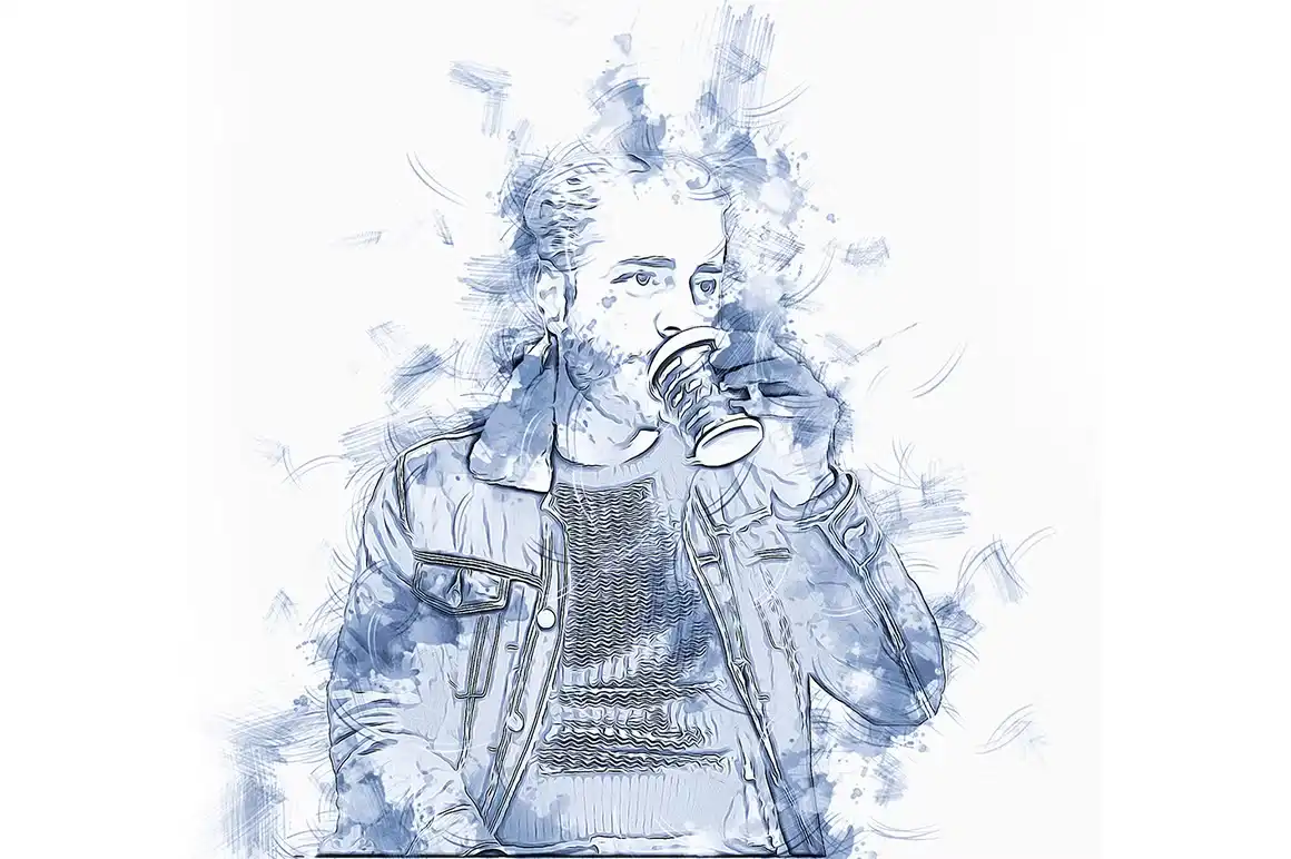 Pencil Sketch Art Photoshop Action 11 077177