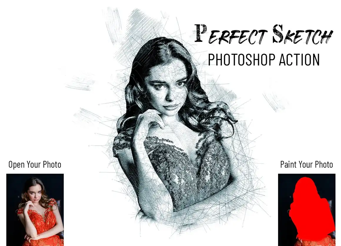 Perfect Sketch Photoshop Action