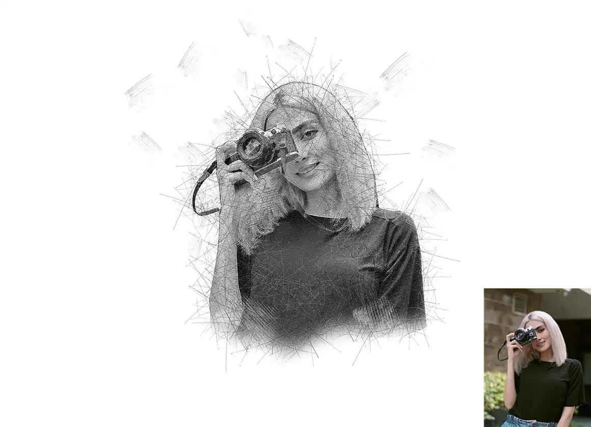 Perfect Sketch Photoshop Action 11 076989