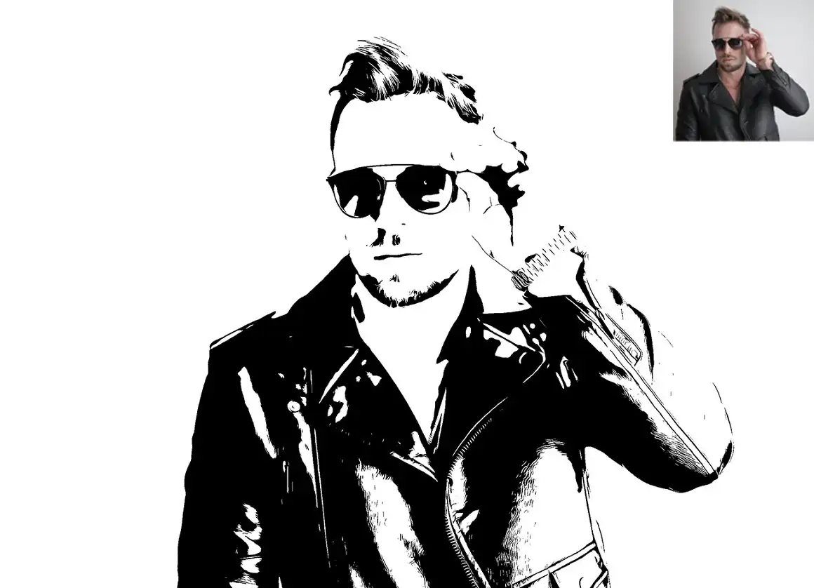 Photo Tracer Pro Photoshop Action 14 076700