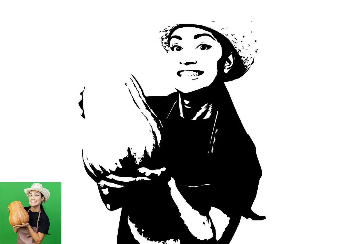 Photo Vectorizer Photoshop Action 10 076790
