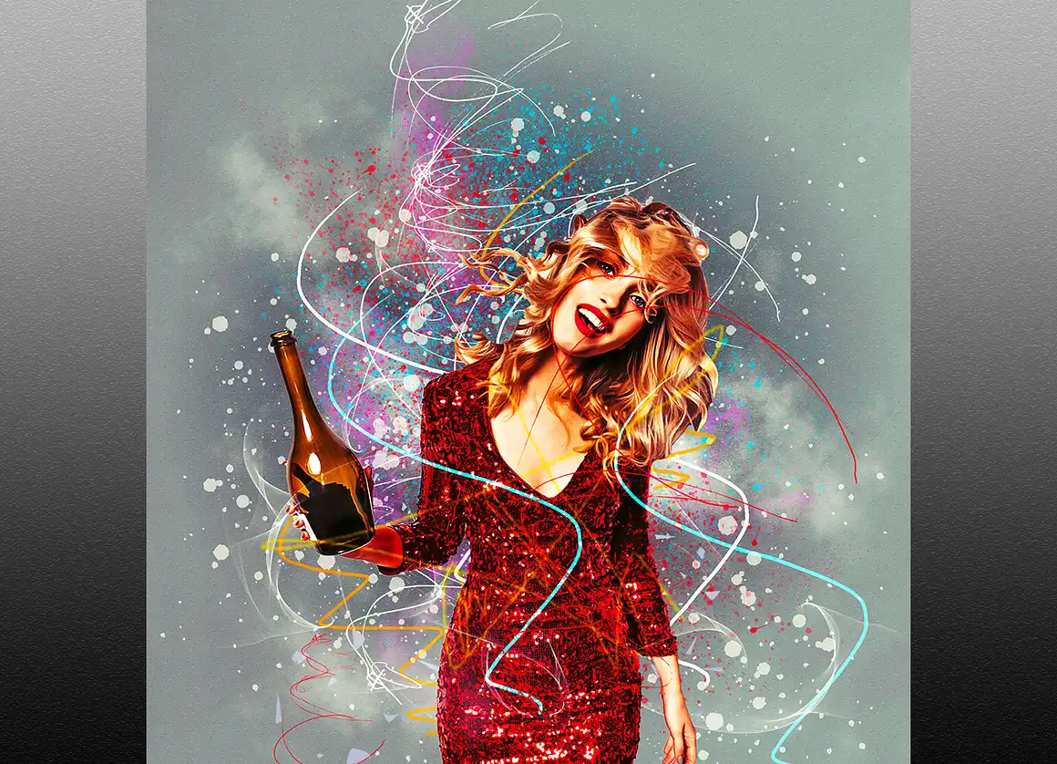 Plasma Effect Photoshop Action 10 077701