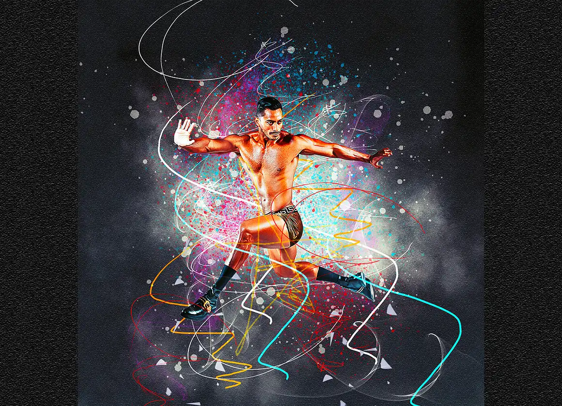 Plasma Effect Photoshop Action 3 077802