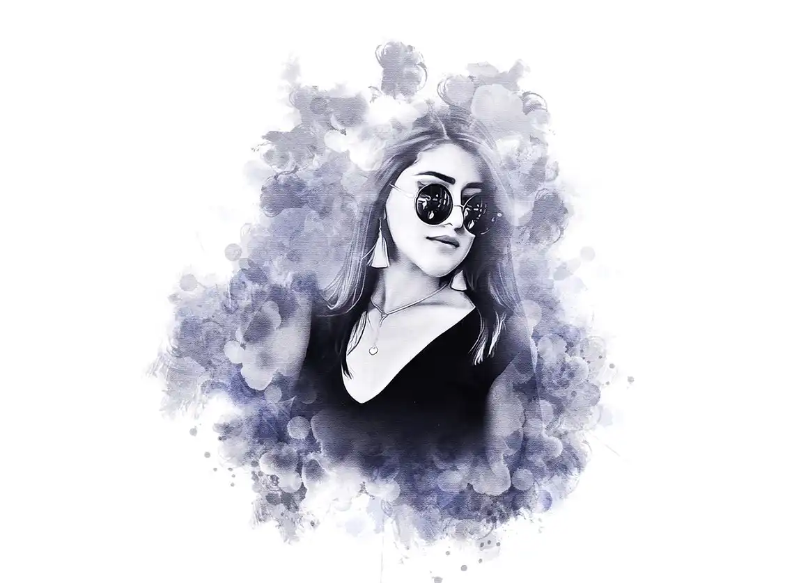 Portrait Ink Sketch Photoshop Action 9 076868