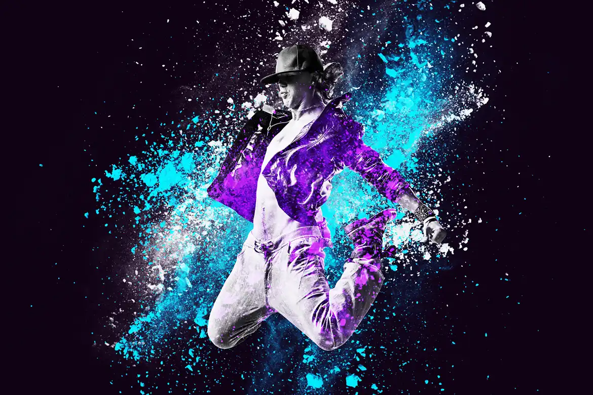 Powder Splash Photoshop Action 5 074029