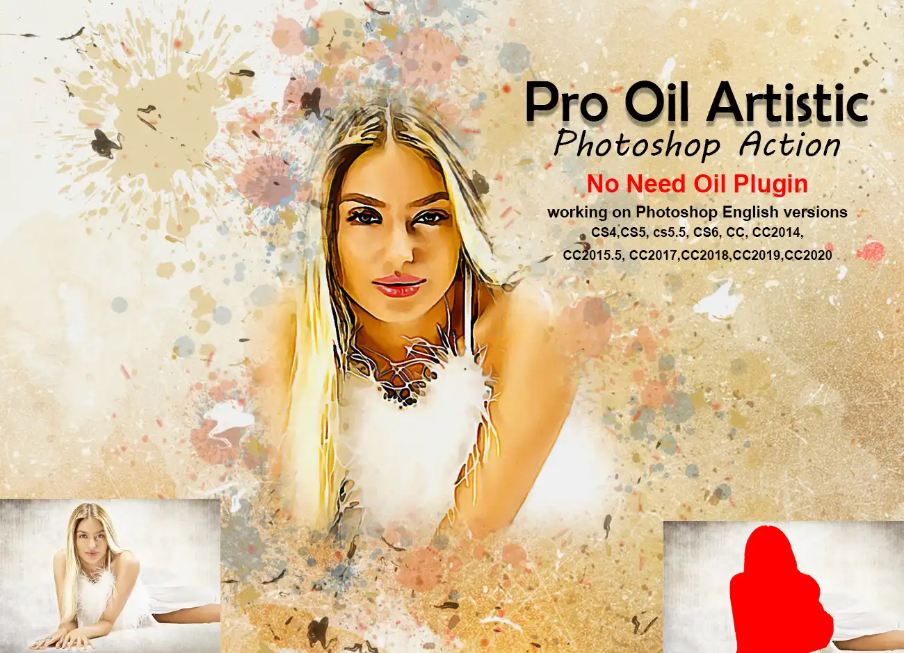 Pro Oil Artistic Photoshop Action